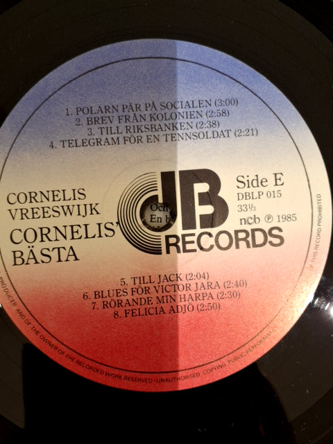 LP Cornelis Vreeswijk - Cornelis Bäste